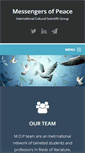 Mobile Screenshot of messengersofpeace.net